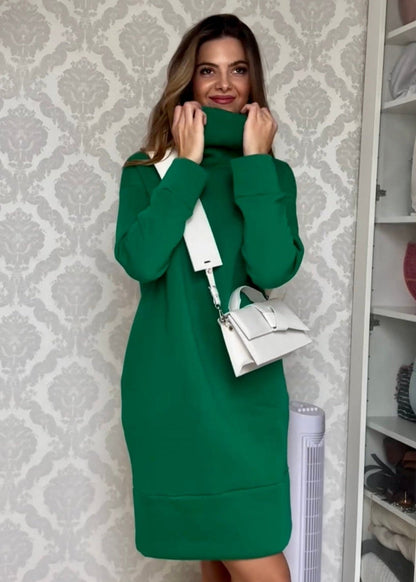 Turtleneck Dress "Jasna" - ALLURE