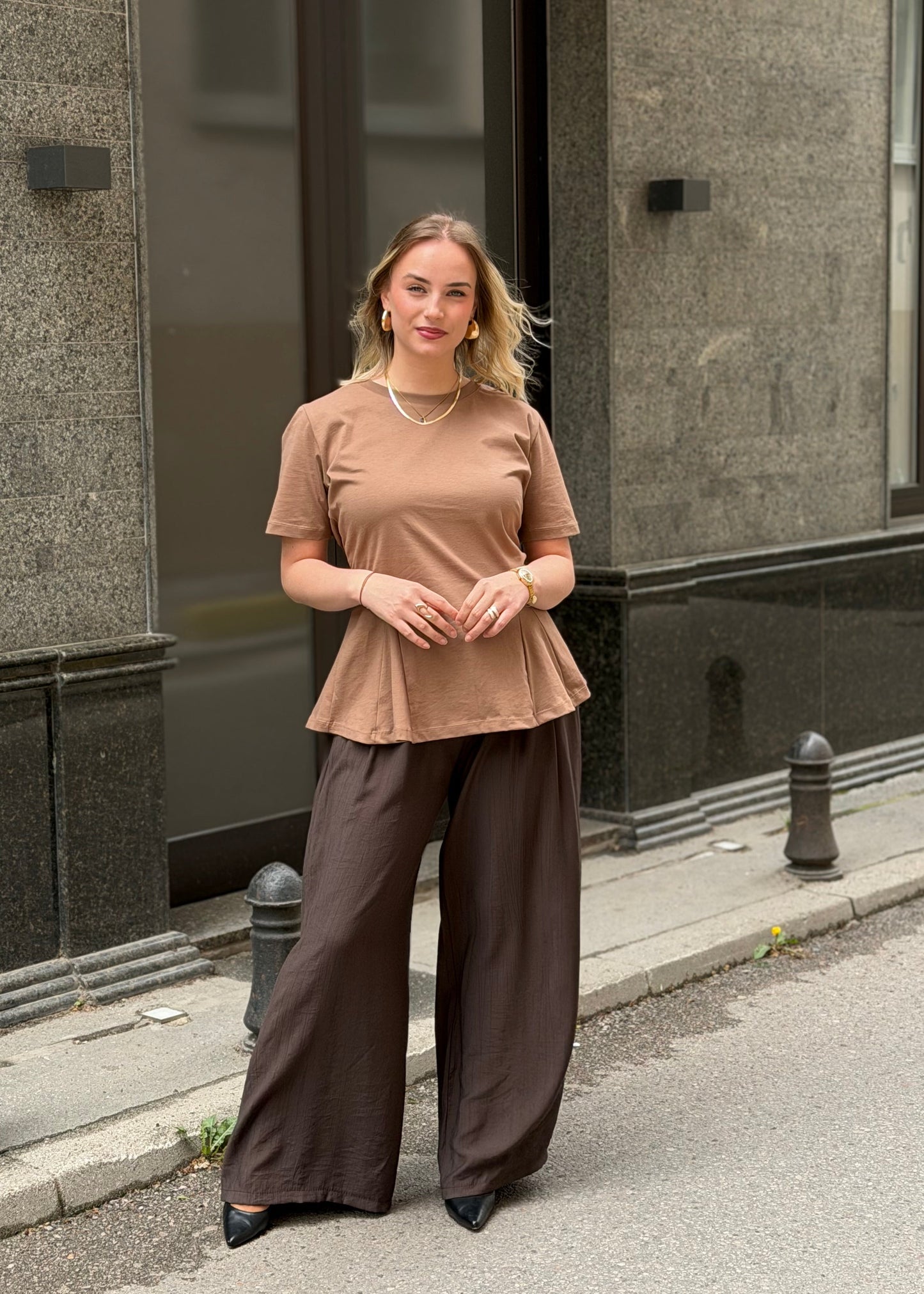 Majica Elza – Ženska majica s karnerom, više boja