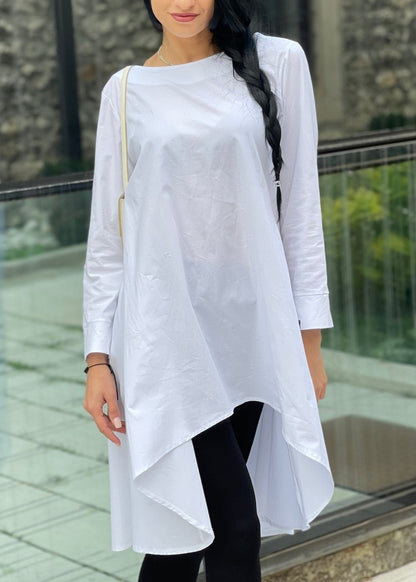 Asymmetric Shirt “Laura” - ALLURE