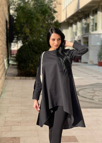 Asymmetric Shirt “Laura” - ALLURE