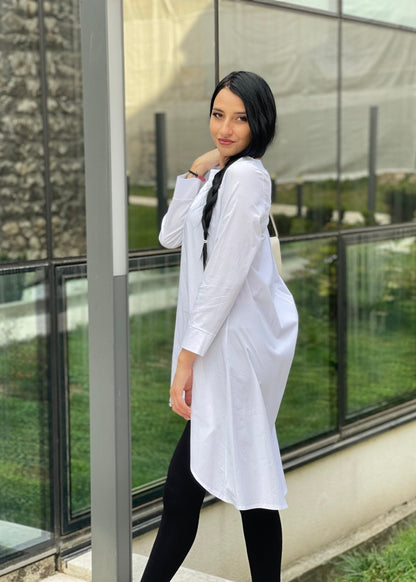 Asymmetric Shirt “Laura” - ALLURE