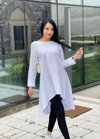 Asymmetric Shirt “Laura” - ALLURE