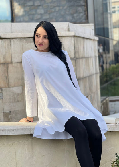 Asymmetric Shirt “Laura” - ALLURE