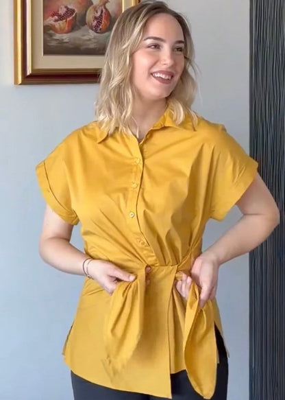 A tie - waist shirt Boba - ALLURE