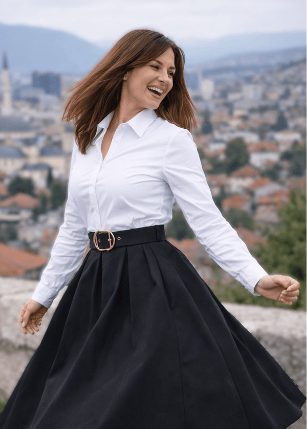 Crna suknja Ema - ALLURE