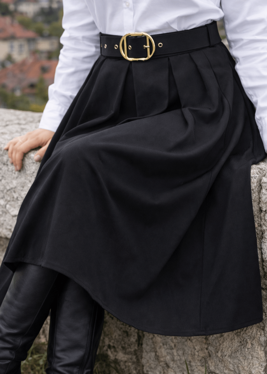 Crna suknja Ema - ALLURE