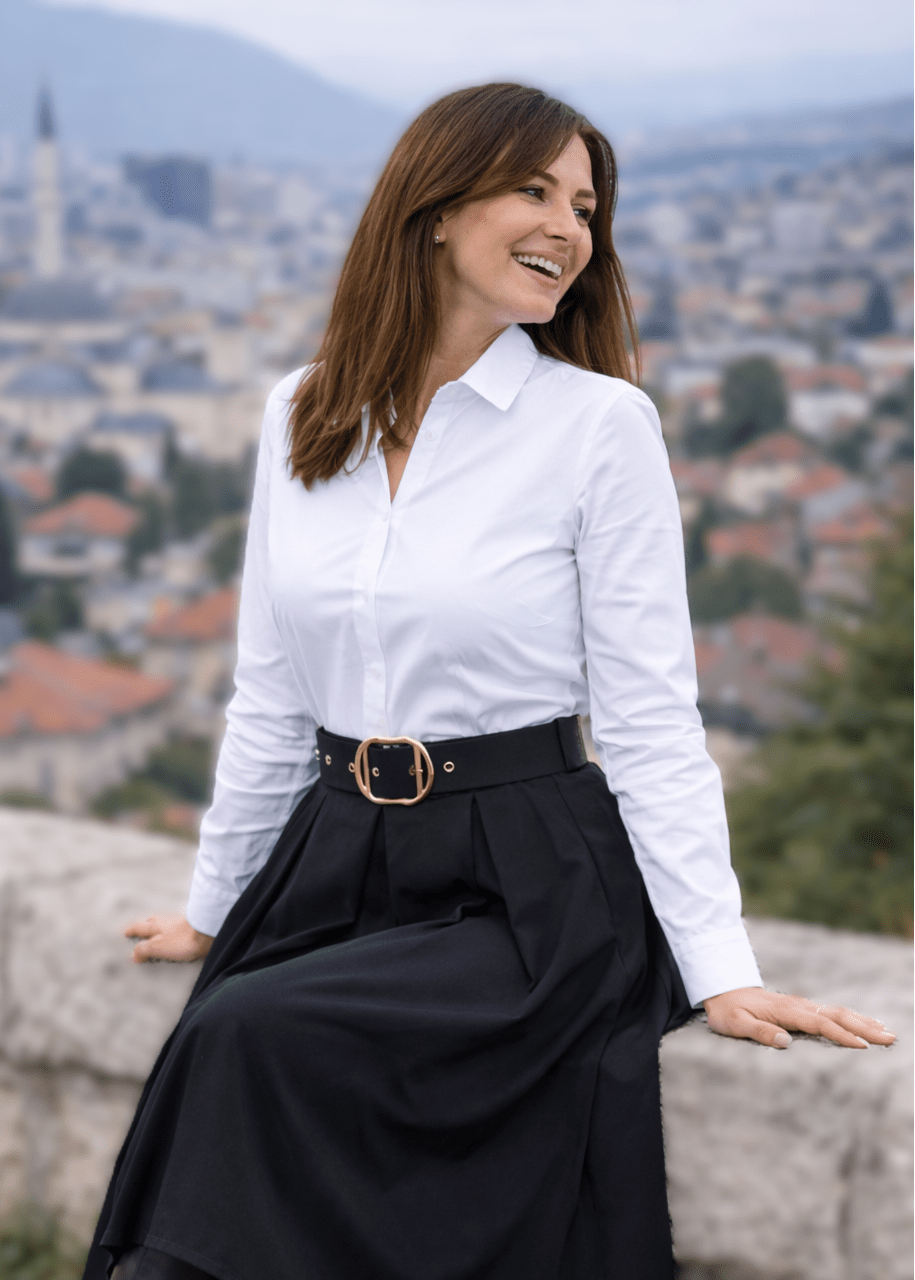 Crna suknja Ema - ALLURE