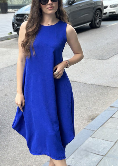 Haljina B Kimono – kraljevsko plava