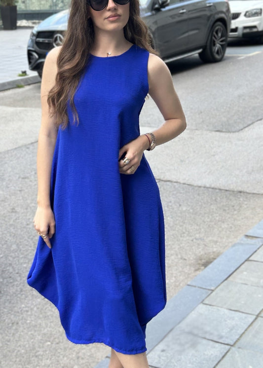 Haljina B Kimono – kraljevsko plava