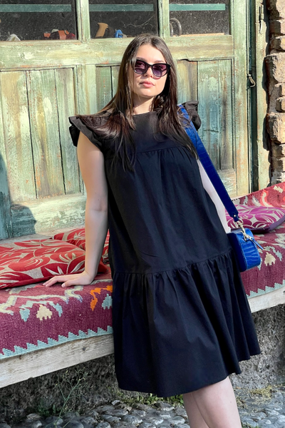 Ruffle Midi Dress