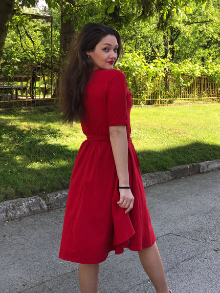 Full Skirt Dress "Glok"