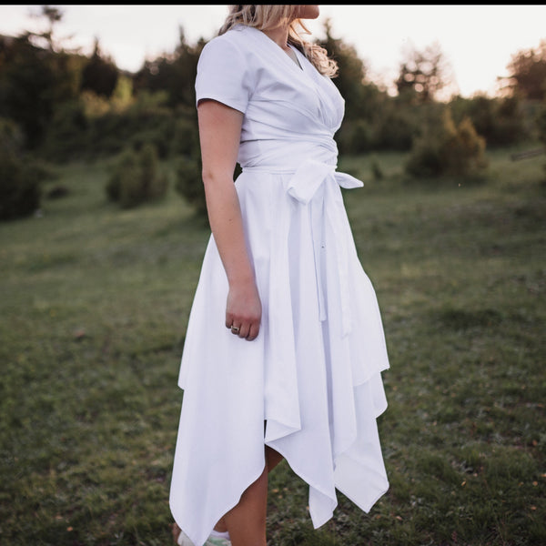 Wrap Midi Dress “RIO”