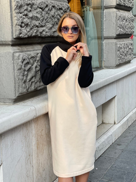 “Mirna” Dress with the zipper