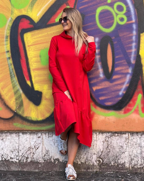 Ruffle "DEMY VOLAN" Dress