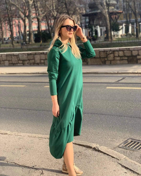 Ruffle "DEMY VOLAN" Dress