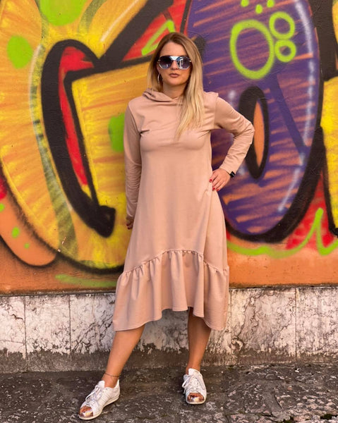 Ruffle "DEMY VOLAN" Dress