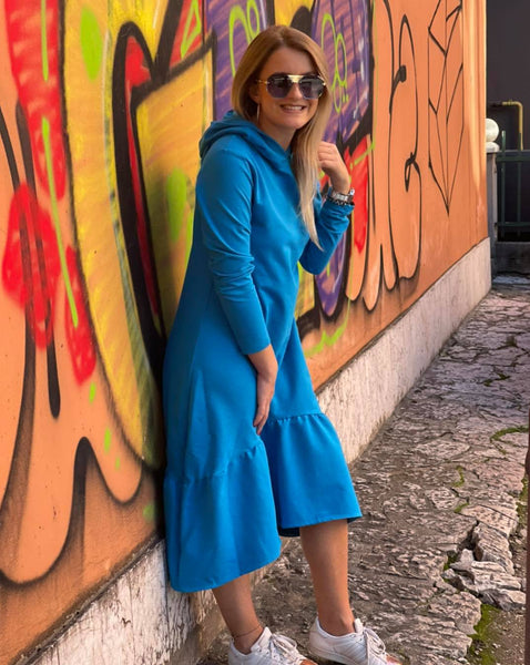Ruffle "DEMY VOLAN" Dress