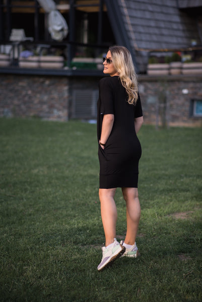 Black Sport Style Dress “JASNA”