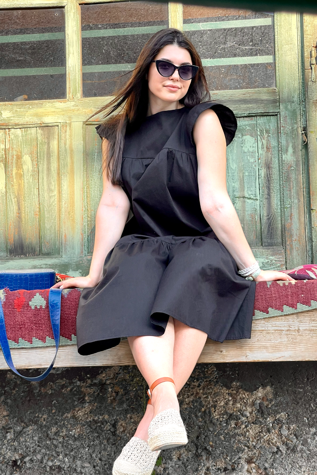 Ruffle Midi Dress