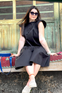 Ruffle Midi Dress