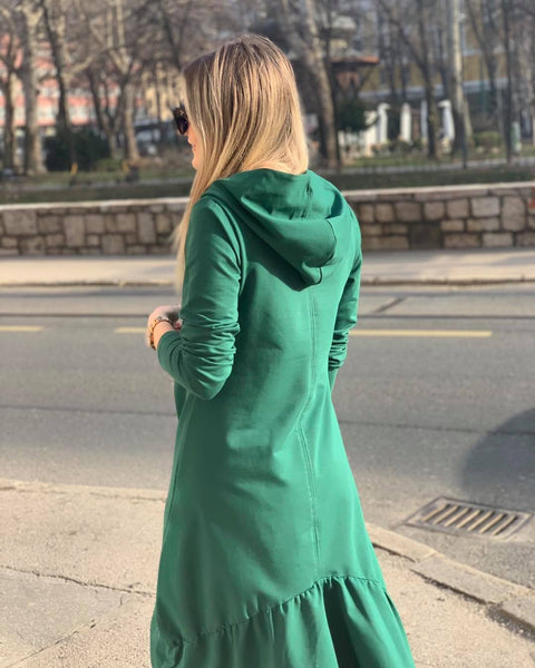 Ruffle "DEMY VOLAN" Dress