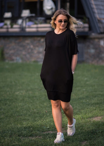 Black Sport Style Dress “JASNA”
