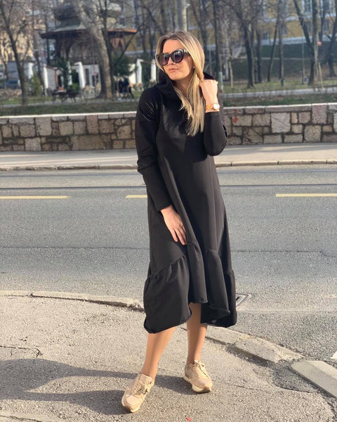 Ruffle "DEMY VOLAN" Dress