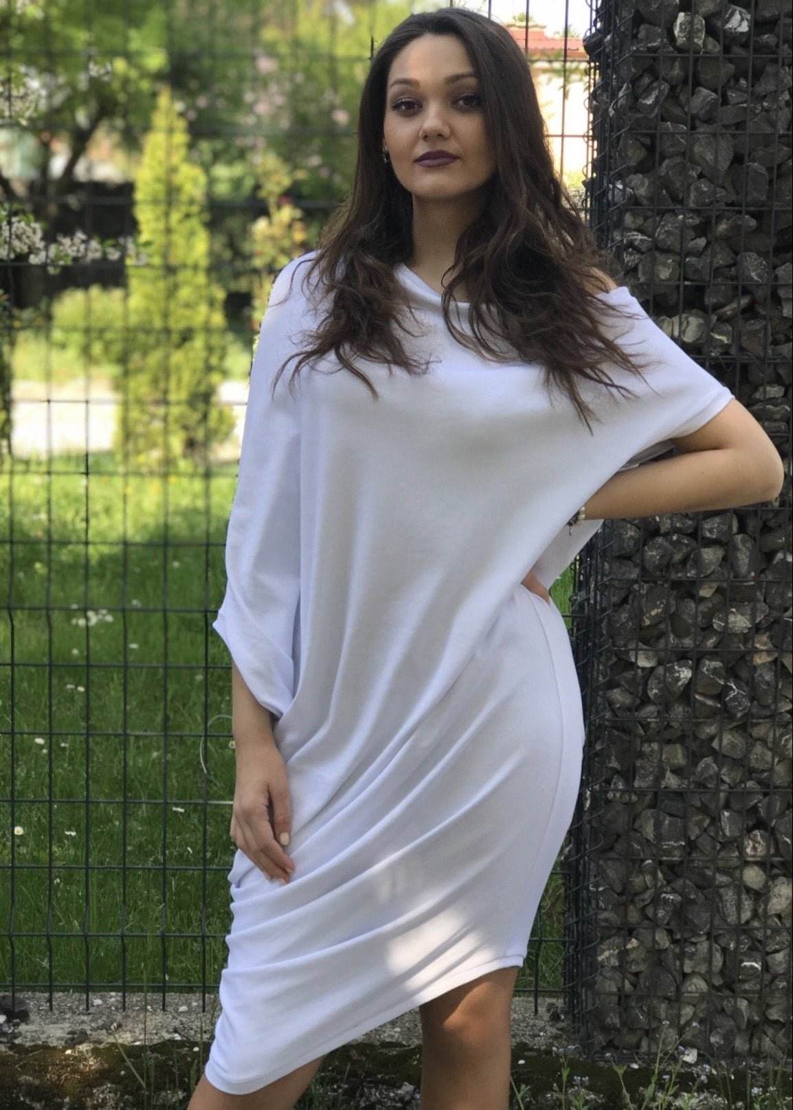 Haljina Sandra spušteno rame - ALLURE