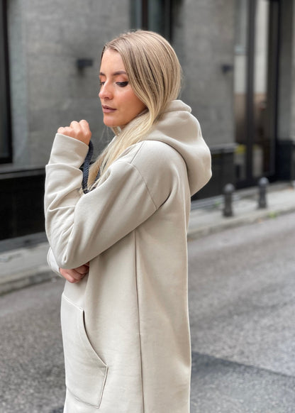 Hooded Dress “Lea” - ALLURE