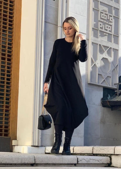 Maxi Long Sleeved “B” Dress - ALLURE