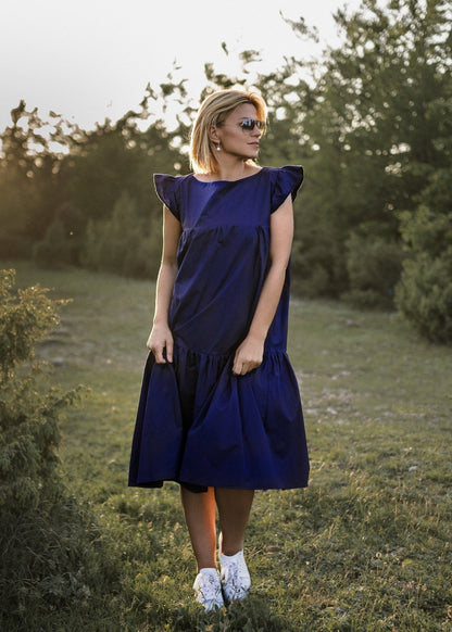 Ruffle Dress "DIVA" - ALLURE