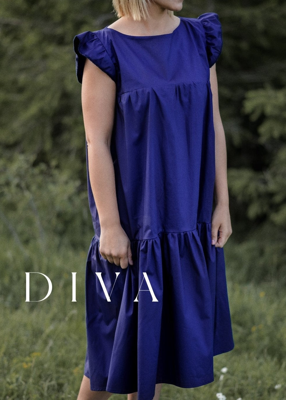 Ruffle Dress "DIVA" - ALLURE