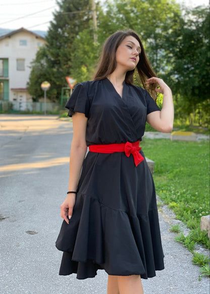 Ruffle Dress "Luna" - ALLURE