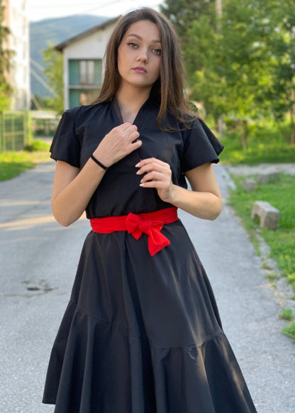 Ruffle Dress "Luna" - ALLURE