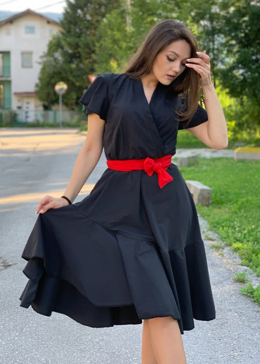 Ruffle Dress "Luna" - ALLURE