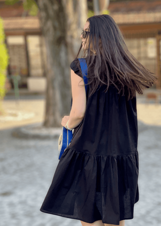 Ruffle Midi Dress "DIVA" - ALLURE
