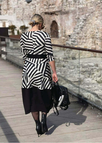 Stripe Dress "Erna" - ALLURE