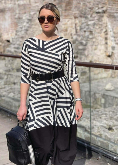 Stripe Dress "Erna" - ALLURE