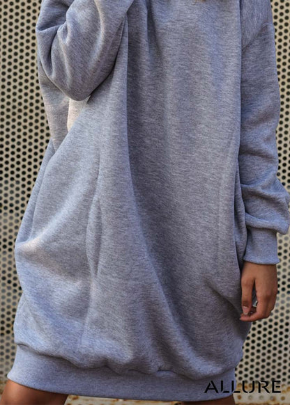Turtleneck Midi Dress "Jasna" - ALLURE