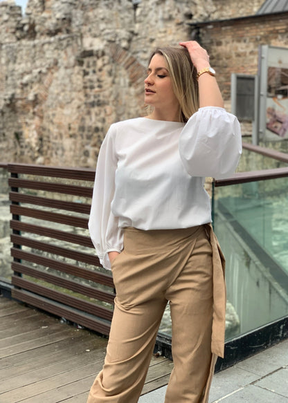 Puff Sleeves Shirt - ALLURE