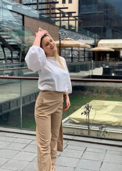 Puff Sleeves Shirt - ALLURE