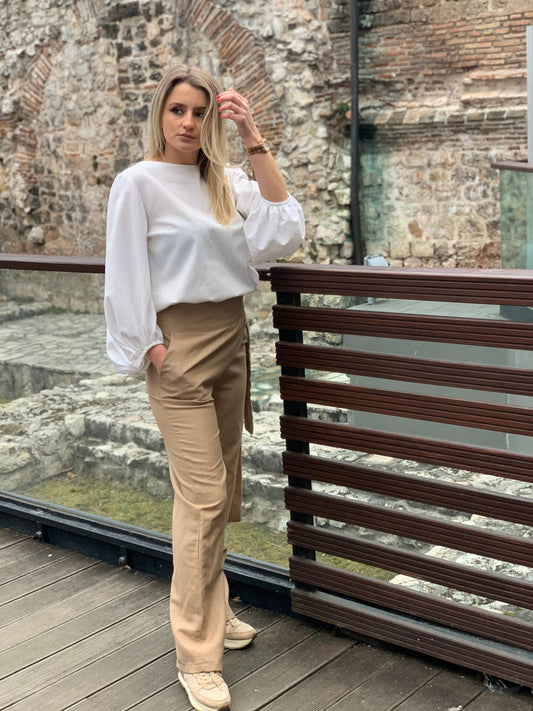 Puff Sleeves Shirt - ALLURE